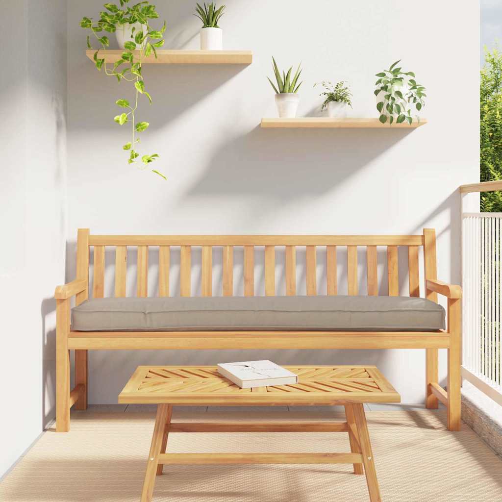 Palettenkissen Oxford-Stoff Taupe 200 x 40 x 8 cm