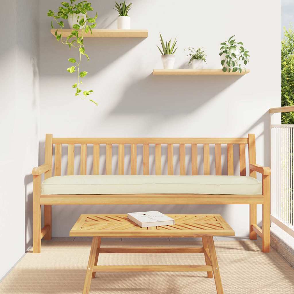 Palettenkissenset 2 stk. Oxford-Stoff Creme 200 x 40 x 8 cm