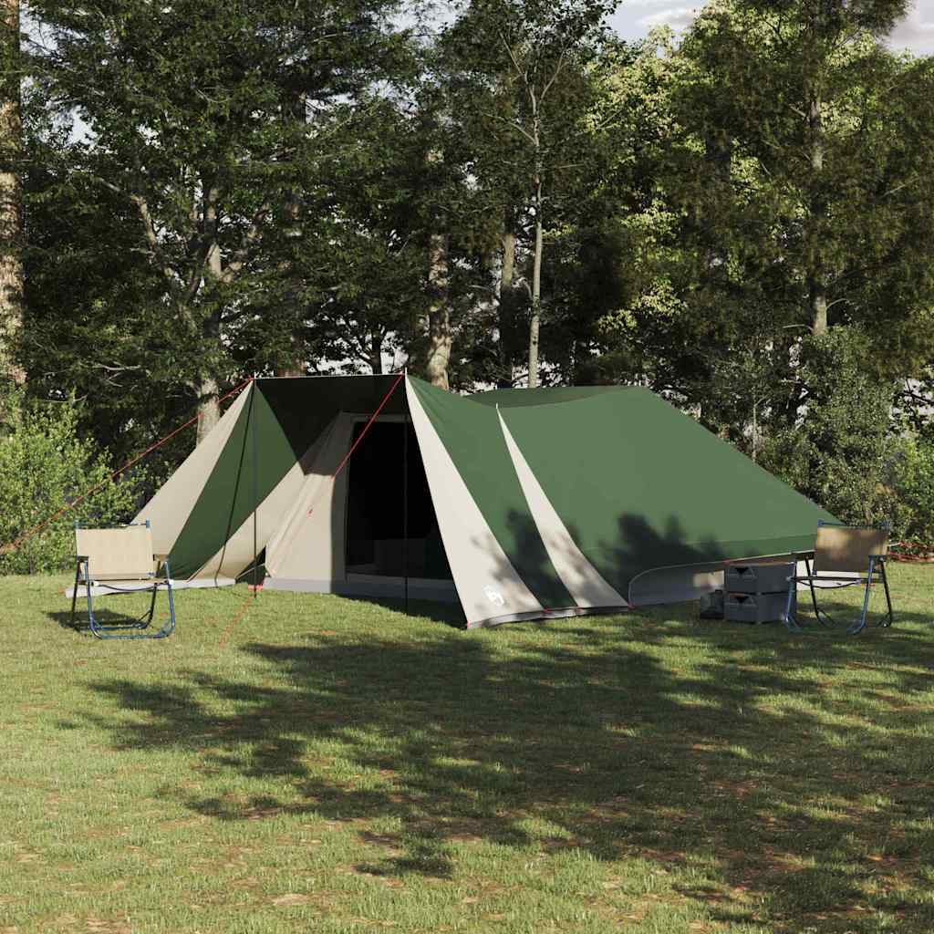 Tipi Zelt 12 Personen Grün Taft