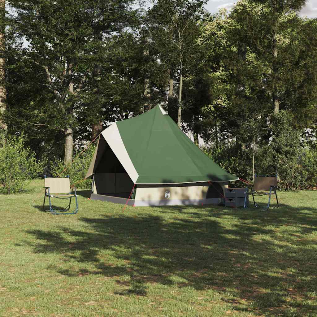 Tipi Zelt 8 Personen Grün Taft