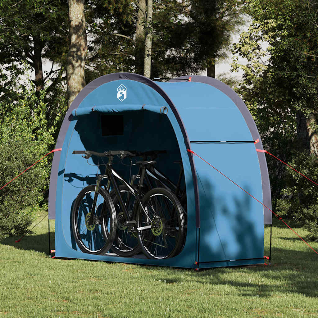 Fahrradgarage (Zelt) 210 x 90 x 174 cm Wasserdicht Blau