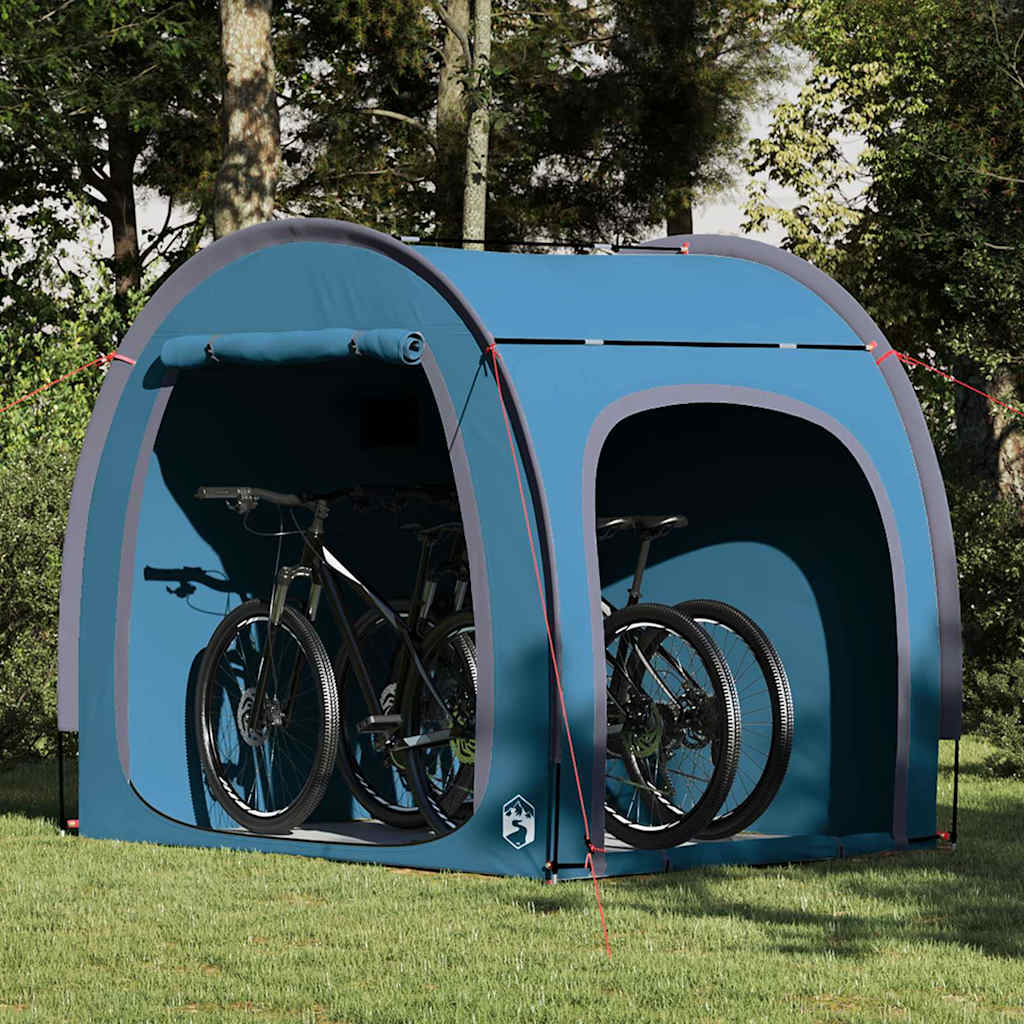 Fahrradgarage (Zelt) 210 x 156 x 180 cm Wasserdicht Blau