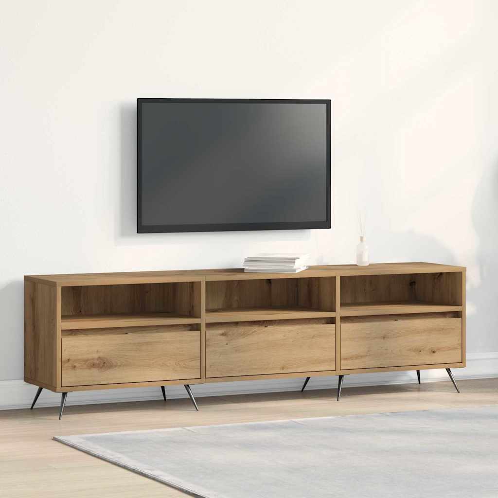 TV-Schränk 150 x 30 x 44,5 cm Artisan-Eiche Holzwerkstoff