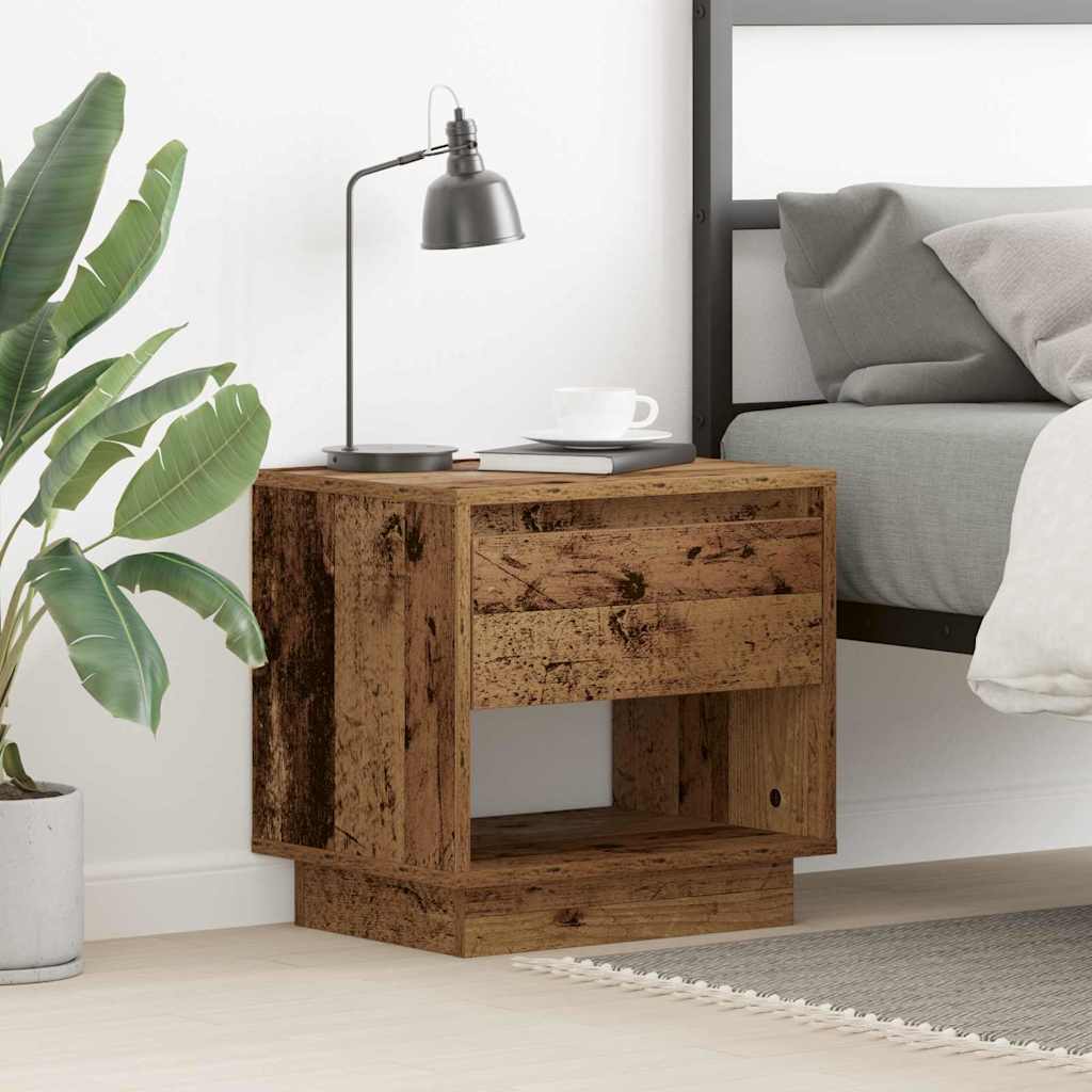 Nachttisch Altholz 45 x 34 x 44 cm Holzwerkstoff