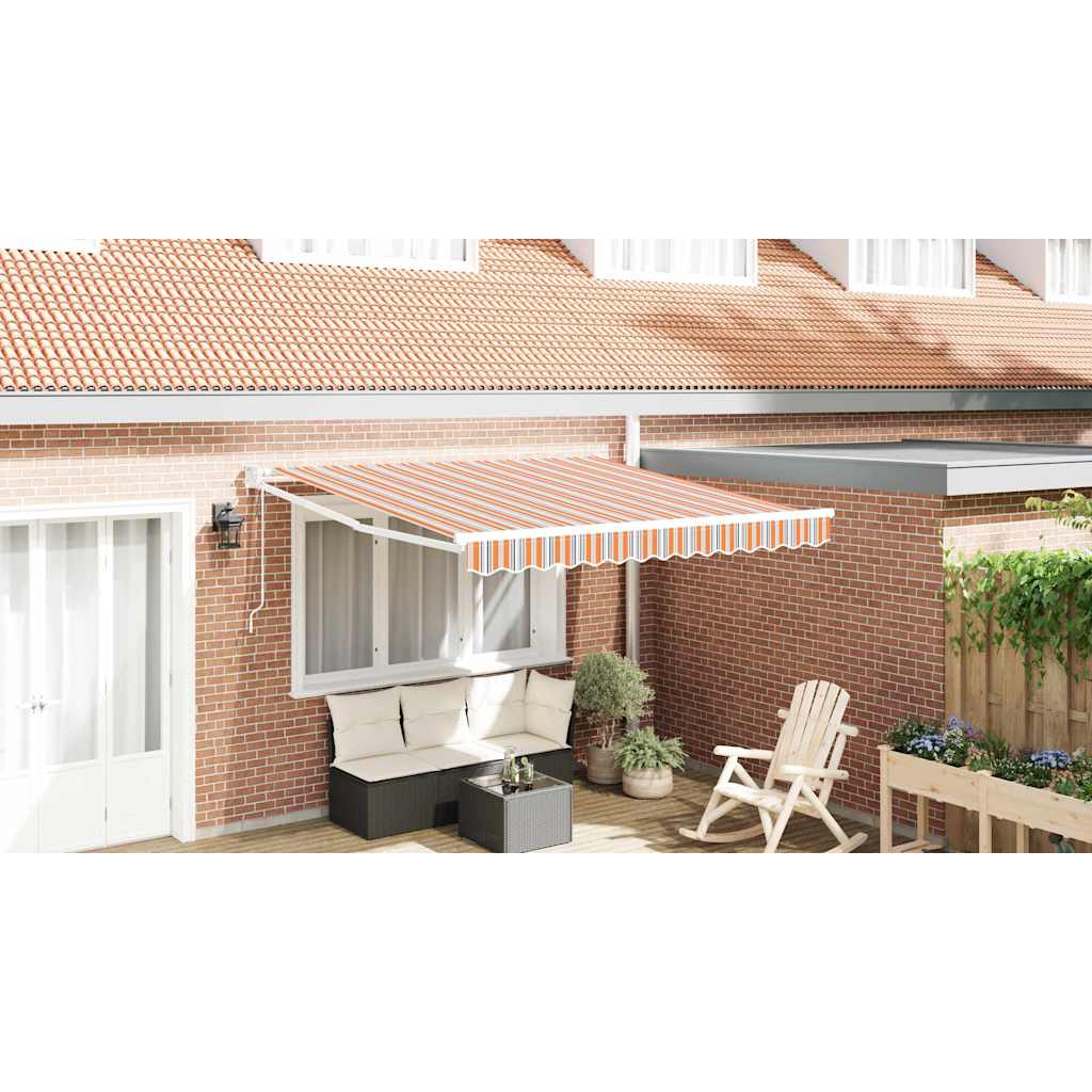 Ausziehbare Markise Mehrfarbig 350 x 250 cm