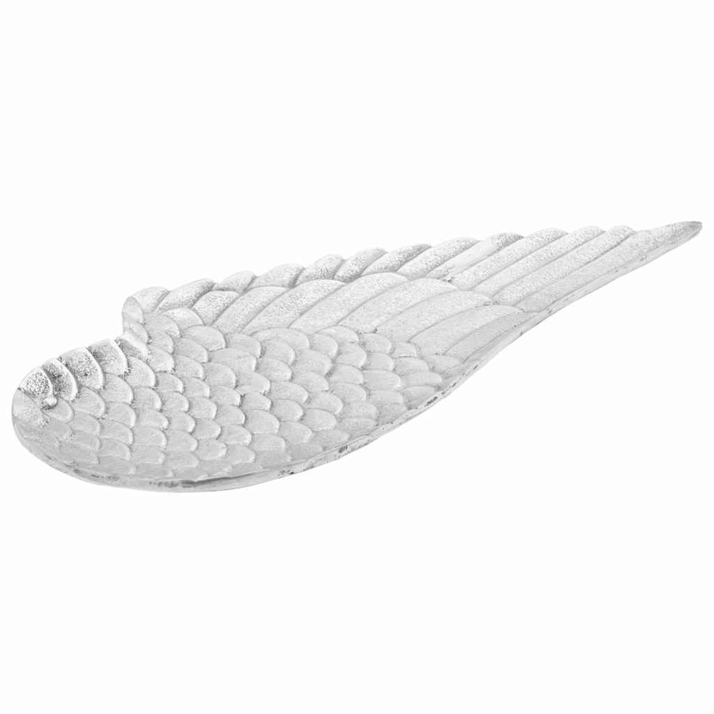 Obstkorb 2 stk. Silber 40 x 18 x 2,5 cm Aluminium