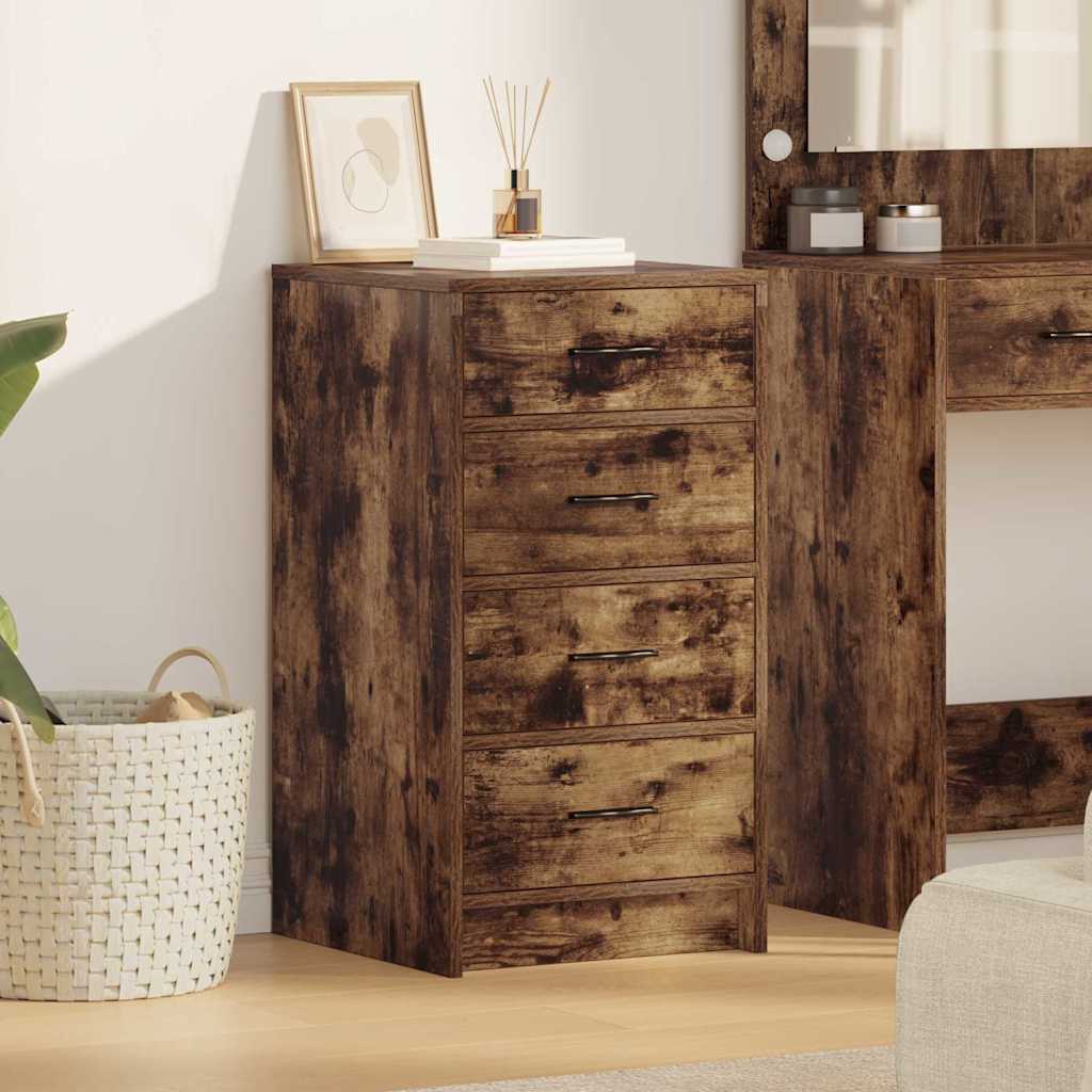 Sideboard Räuchereiche 40 x 41 x 75 cm Holzwerkstoff