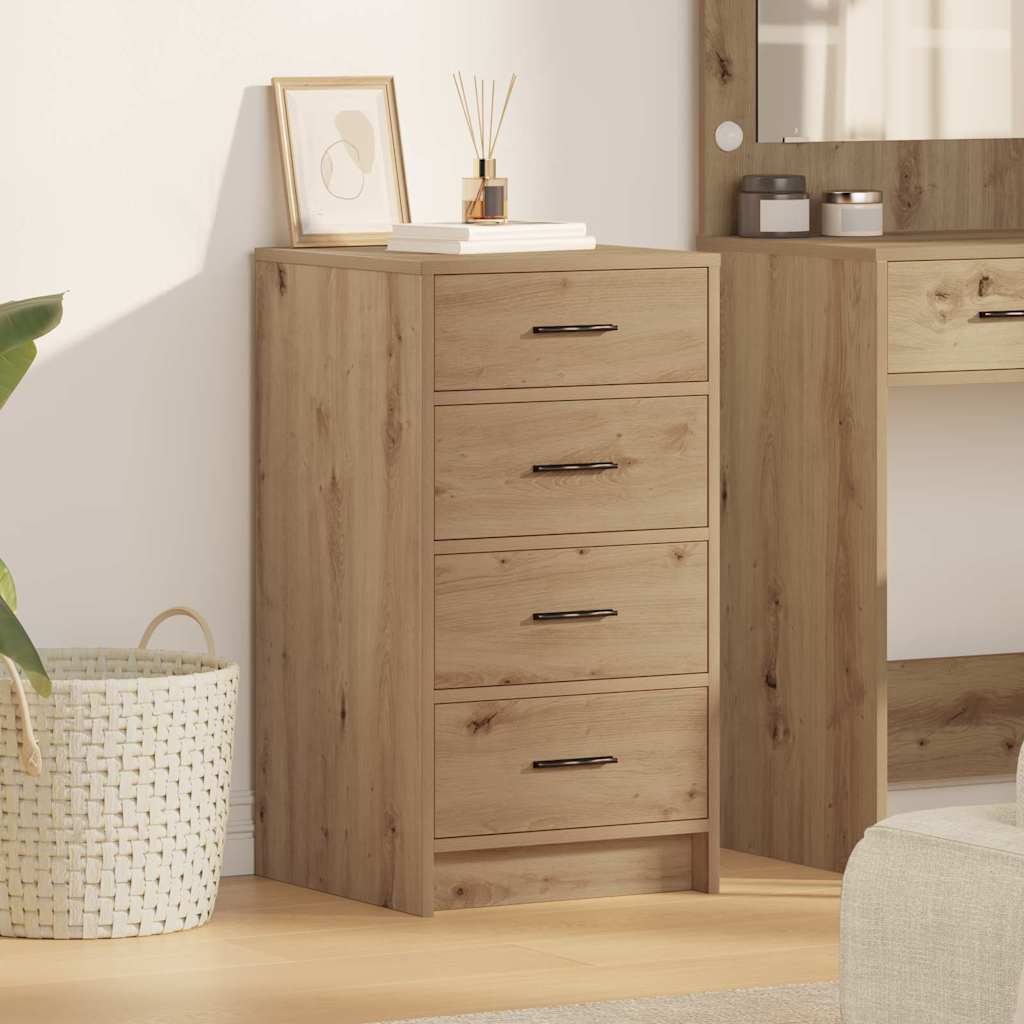 Sideboard Artisan-Eiche 40 x 41 x 75 cm Holzwerkstoff
