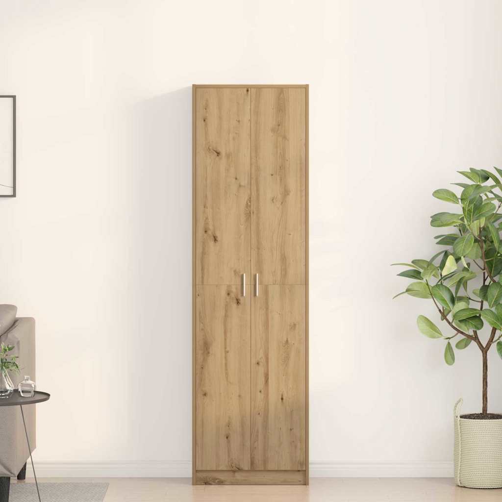 Kleiderschrank Artisan-Eiche 55 x 25 x 189 cm Holzwerkstoff