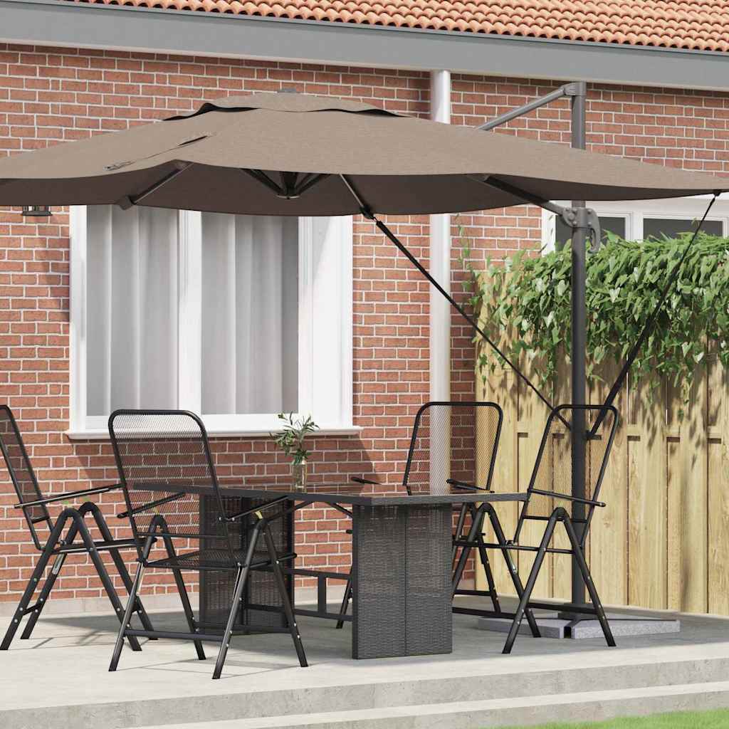 Roma Parasol 286 x 284 x 265 cm Aluminium und Polyester