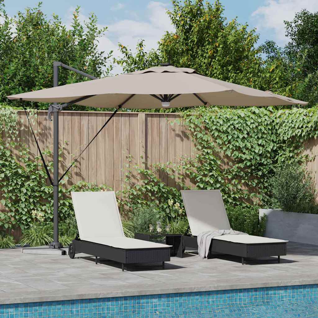 Roma Parasol 286 x 284 x 270 cm Aluminium und Polyester