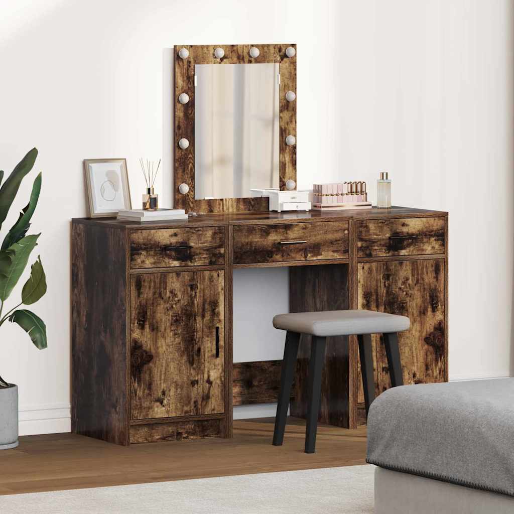 Schminktisch Braun 50 x 41 x 135 cm Holzwerkstoff