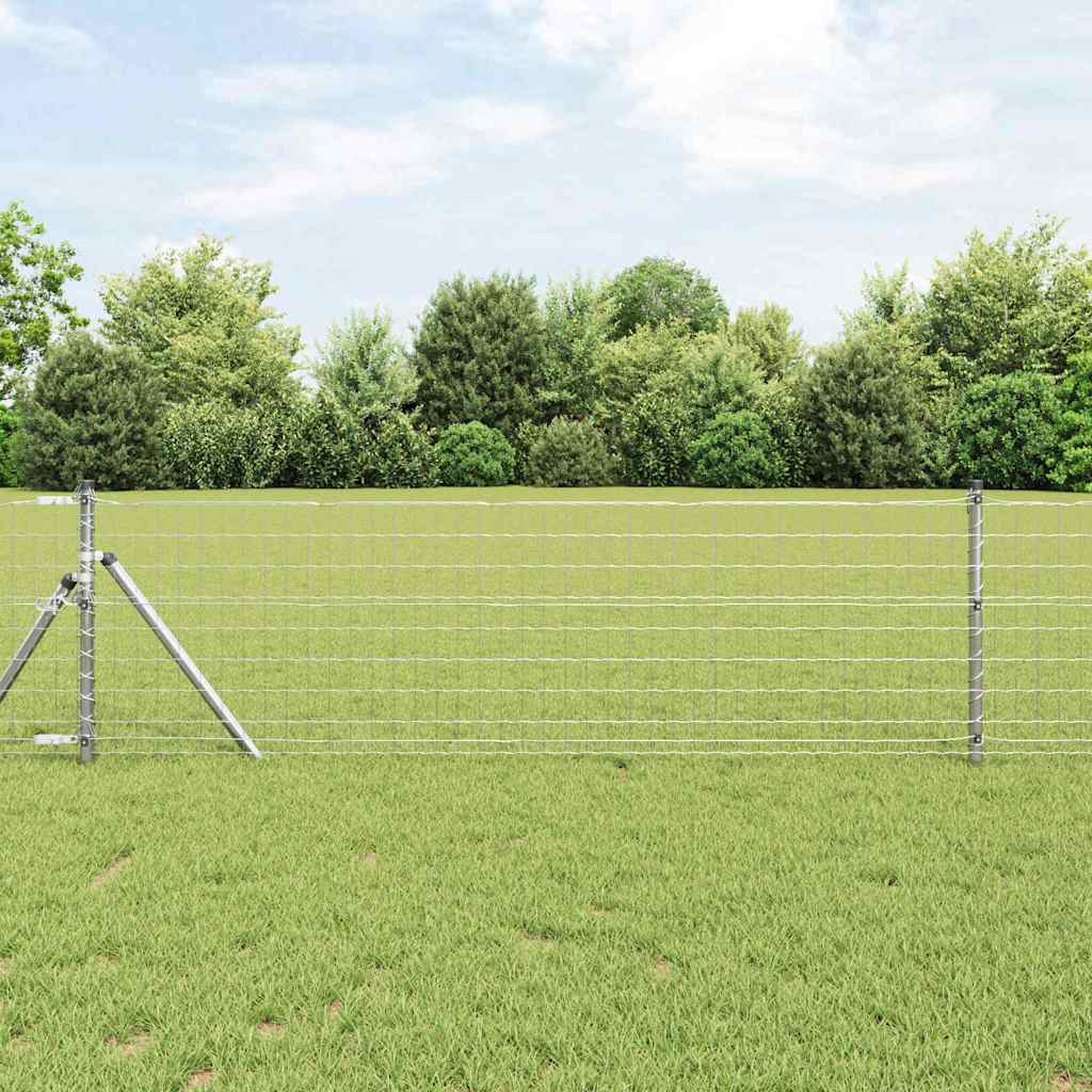 Eurozaun 0,4 x 10 m PVC-beschichtetes Eisen