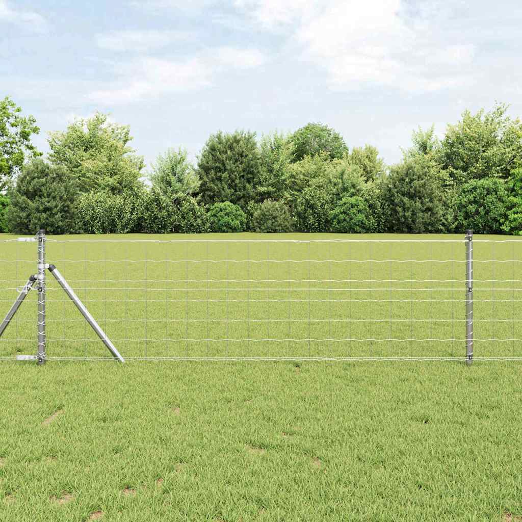 Eurozaun 0,8 x 25 m PVC-beschichtetes Eisen