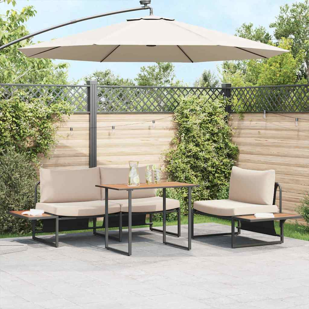 Gartentisch Braun 100 x 55 x 70 cm Holz