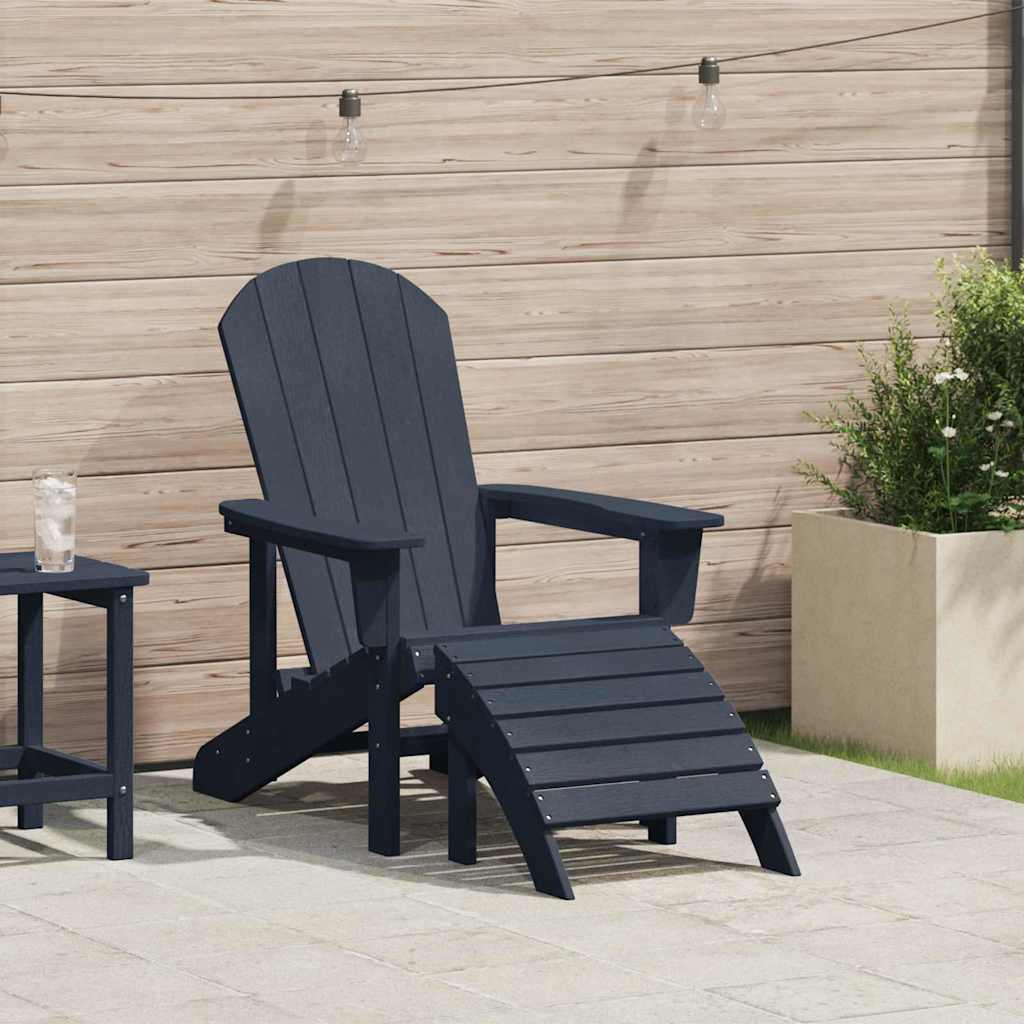 Adirondack-Stuhl Marineblau HDPE