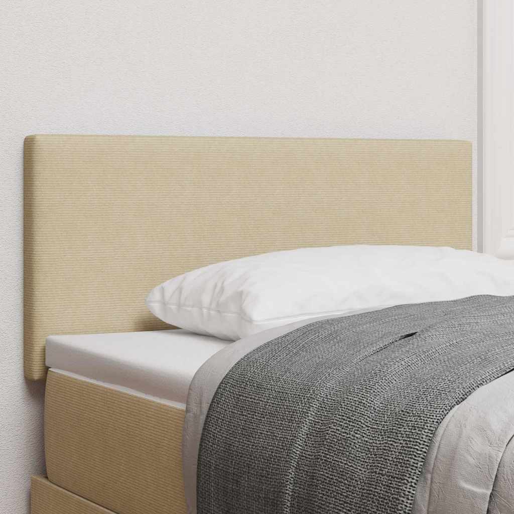 Kopfteil Hellgrün-Grau 80 cm Cordstoff