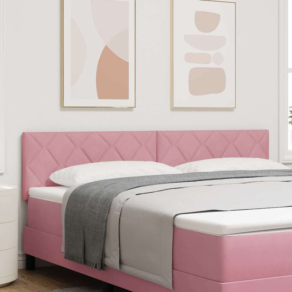 Kopfteil Rosa 180 cm Samt