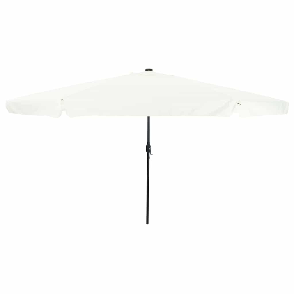 Gartensonnenschirm 395 x 395 x 245 cm Polyester Rund