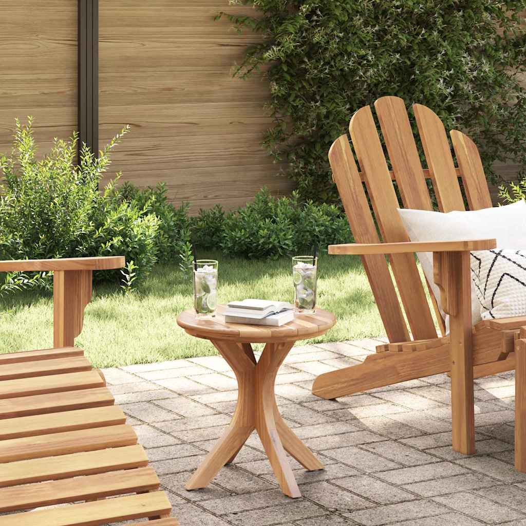 Beistelltisch Braun 40 x 40 x 41 cm Massivholz Teak