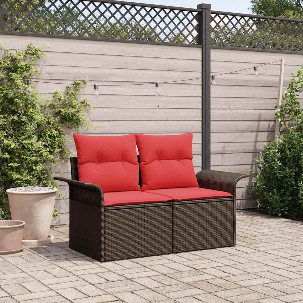 Garten-Sofa 2-Sitzanzahl Poly-Rattan