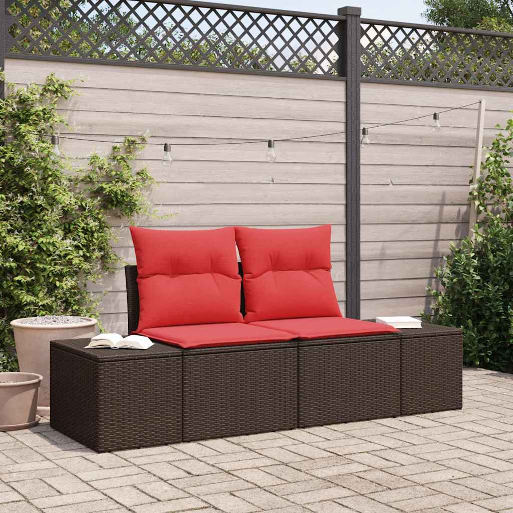 Garten-Sofa 2-Sitzanzahl Poly-Rattan