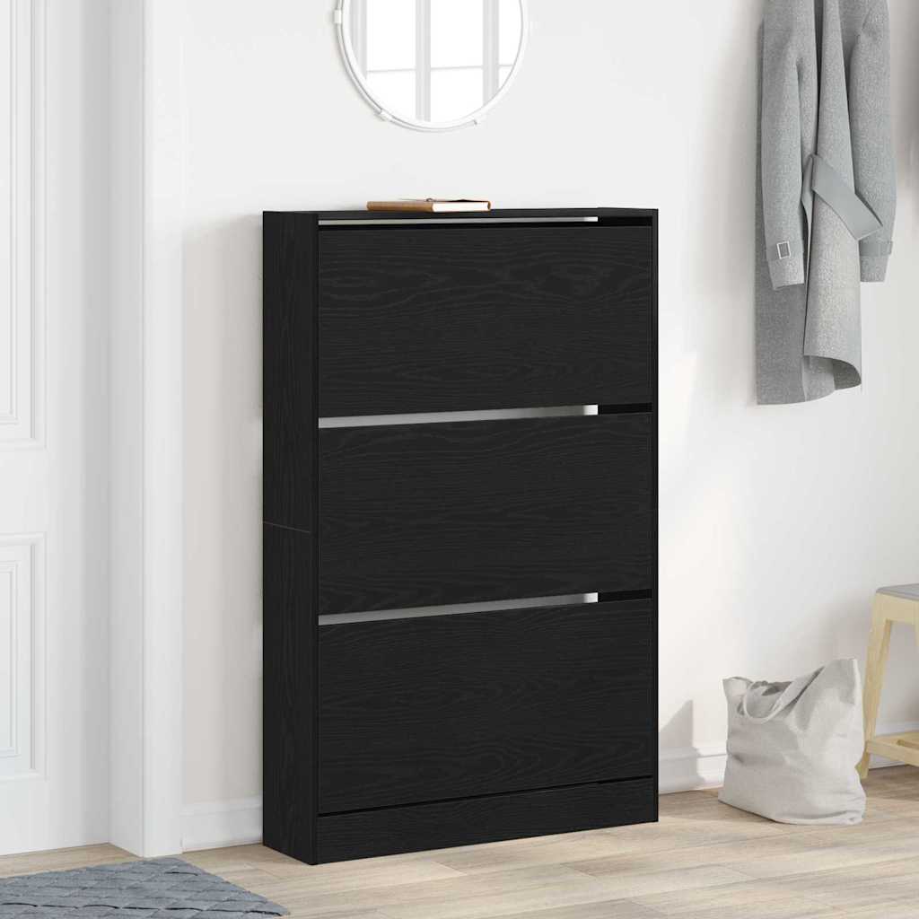 Schuhschrank 80 x 21 x 125,5 cm Holzwerkstoff