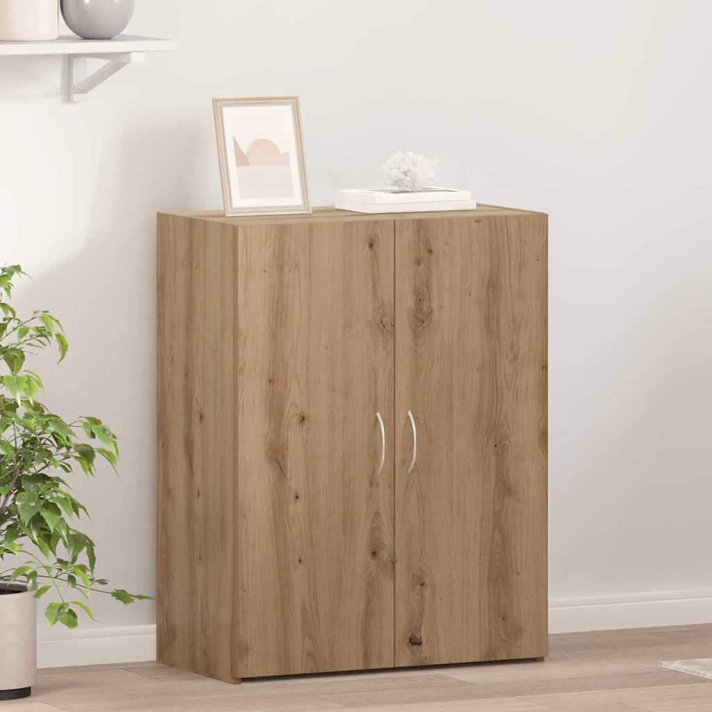 Büroschrank Artisan-Eiche 70 x 32 x 77.5 cm Holzwerkstoff