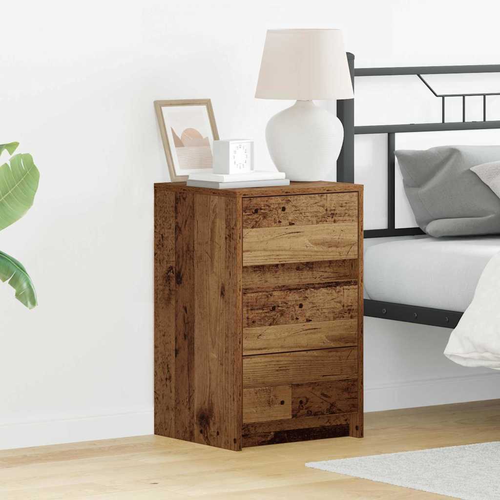 Nachttisch Altholz 38 x 34 x 61 cm Holzwerkstoff