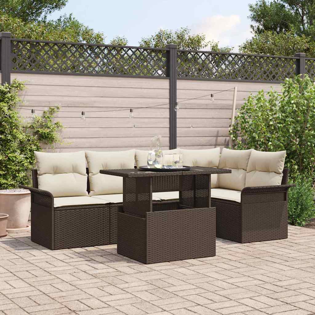 6 stk. Braun