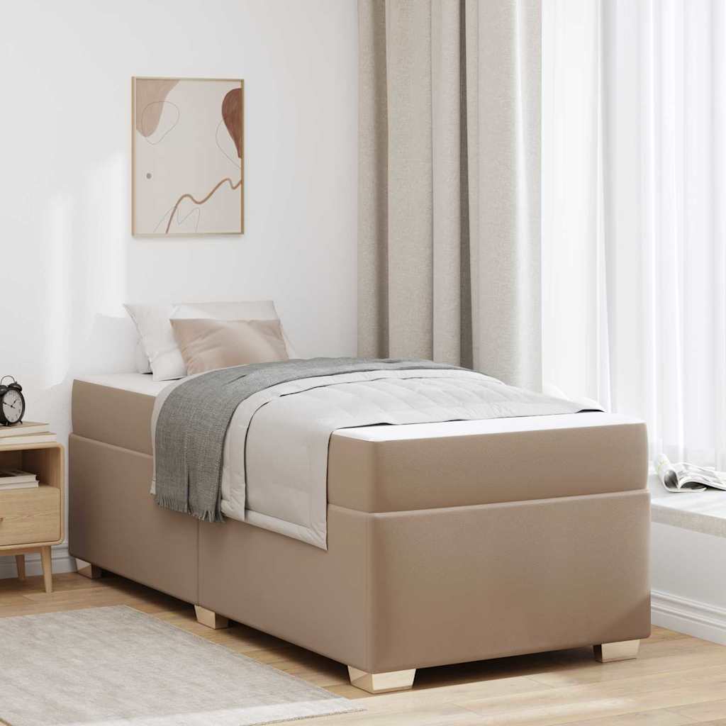 Bettrahmen Cappuccino 80 x 200 cm Stoff