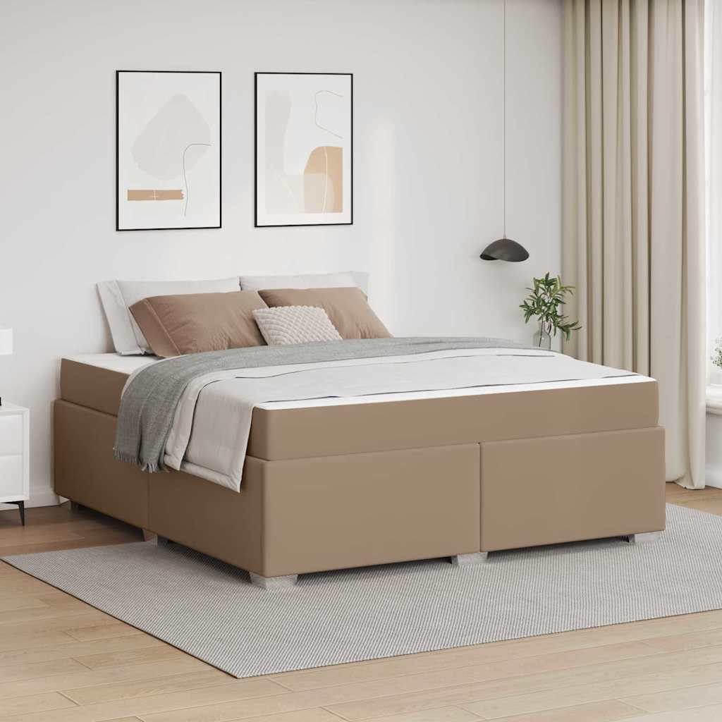 Bettrahmen Cappuccino 180 x 200 cm Stoff