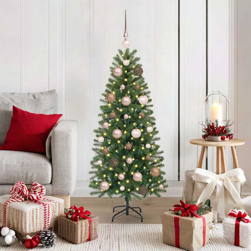 Künstlicher Weihnachtsbaum Grün 120 cm PE und PVC
