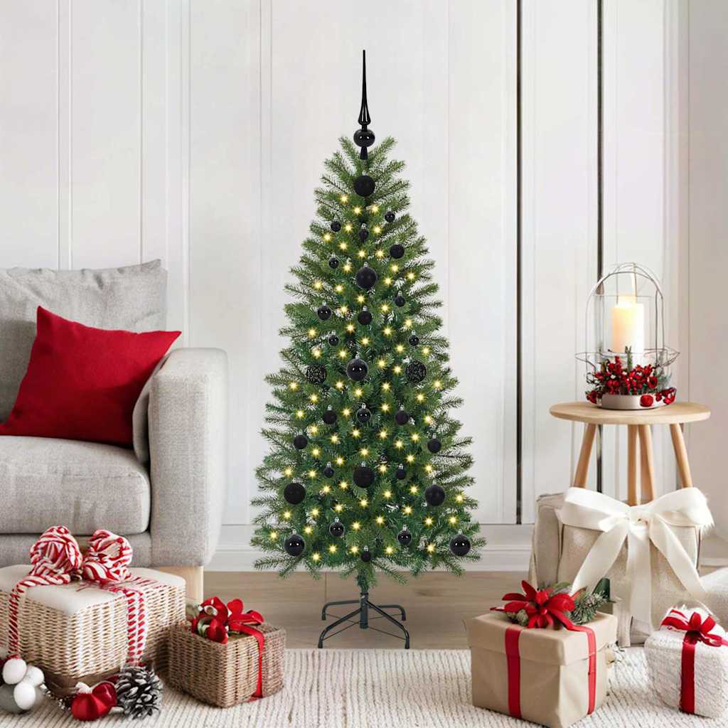 Künstlicher Weihnachtsbaum Grün 120 cm PE und PVC