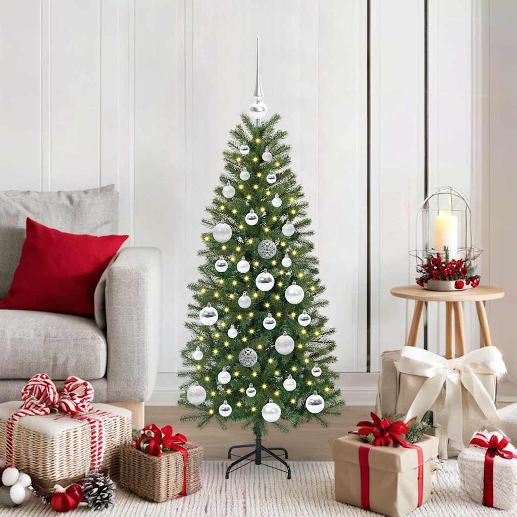 Künstlicher Weihnachtsbaum Grün 120 cm PE und PVC