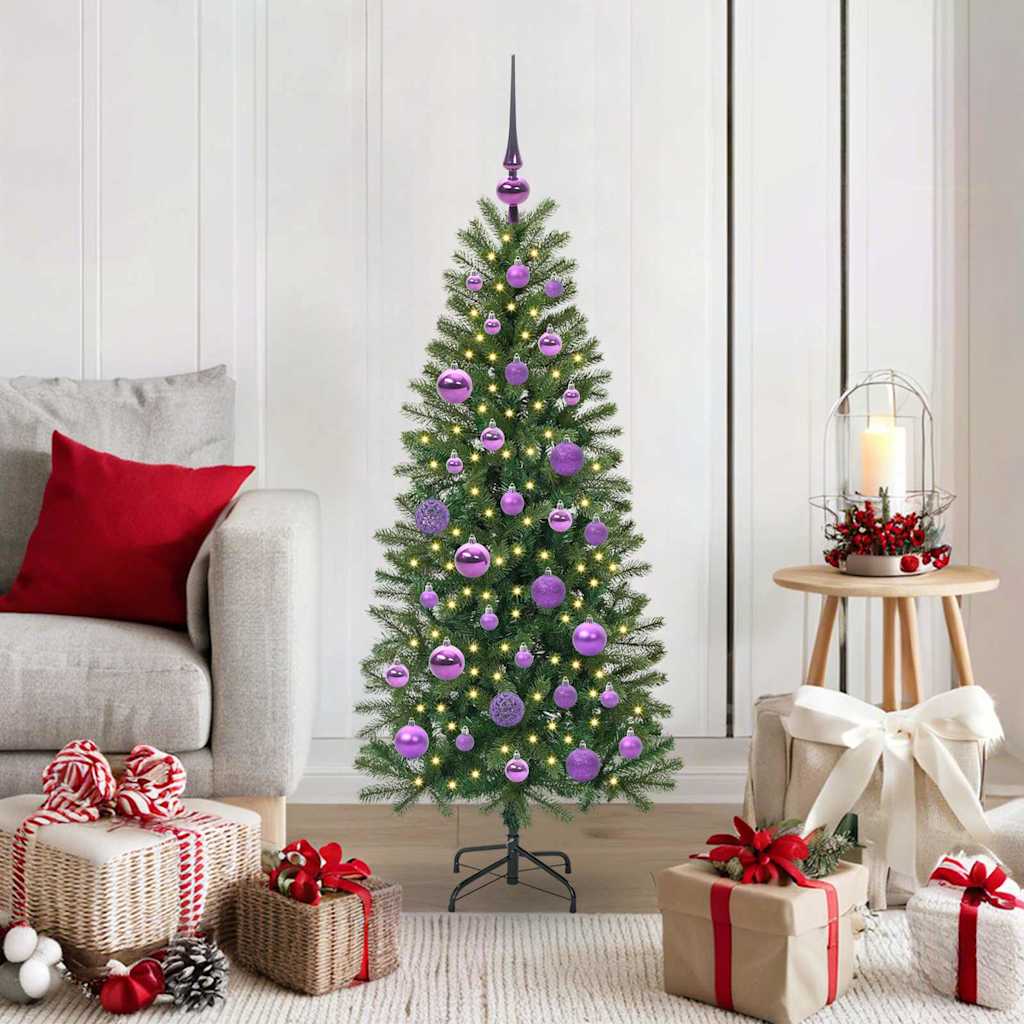 Künstlicher Weihnachtsbaum Grün 120 cm PE und PVC