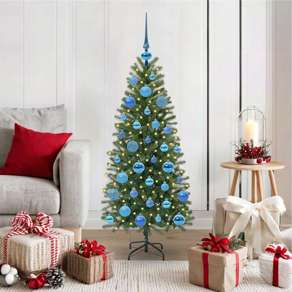 Künstlicher Weihnachtsbaum Grün 120 cm PE und PVC