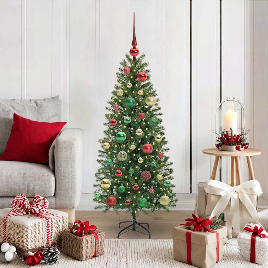Künstlicher Weihnachtsbaum Grün 120 cm PE und PVC