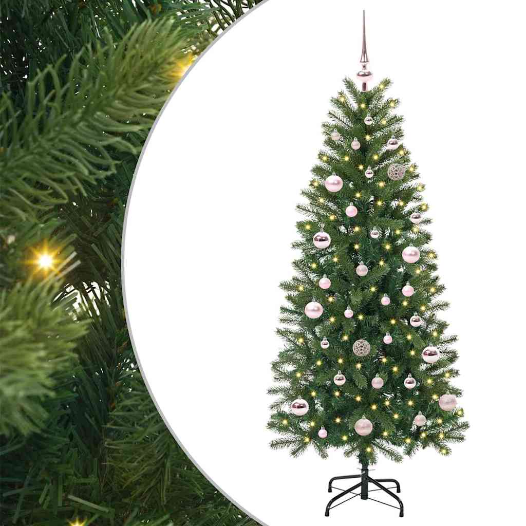 Künstlicher Weihnachtsbaum Grün 150 cm PE und PVC