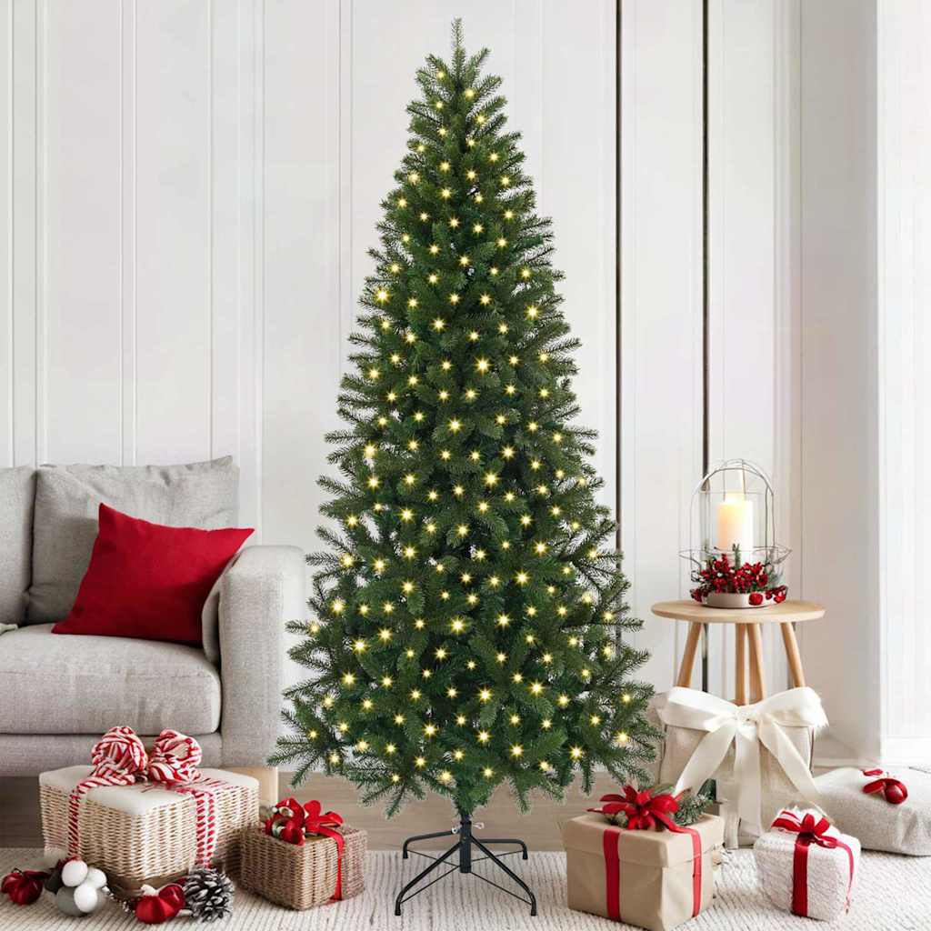 Künstlicher Weihnachtsbaum Grün 180 cm PE und PVC