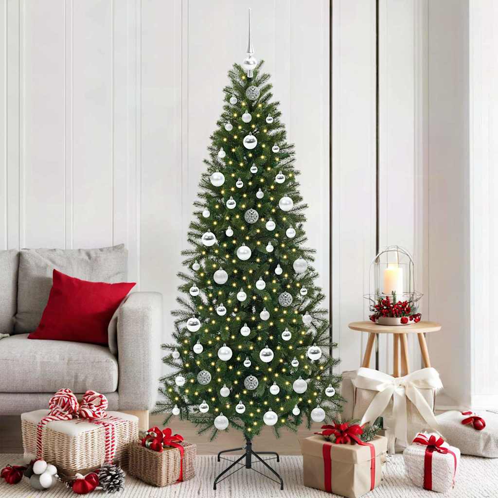 Künstlicher Weihnachtsbaum Grün 180 cm PE und PVC