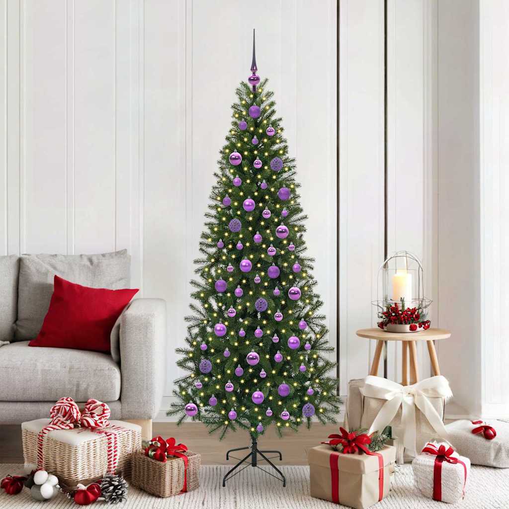 Künstlicher Weihnachtsbaum Grün 180 cm PE und PVC