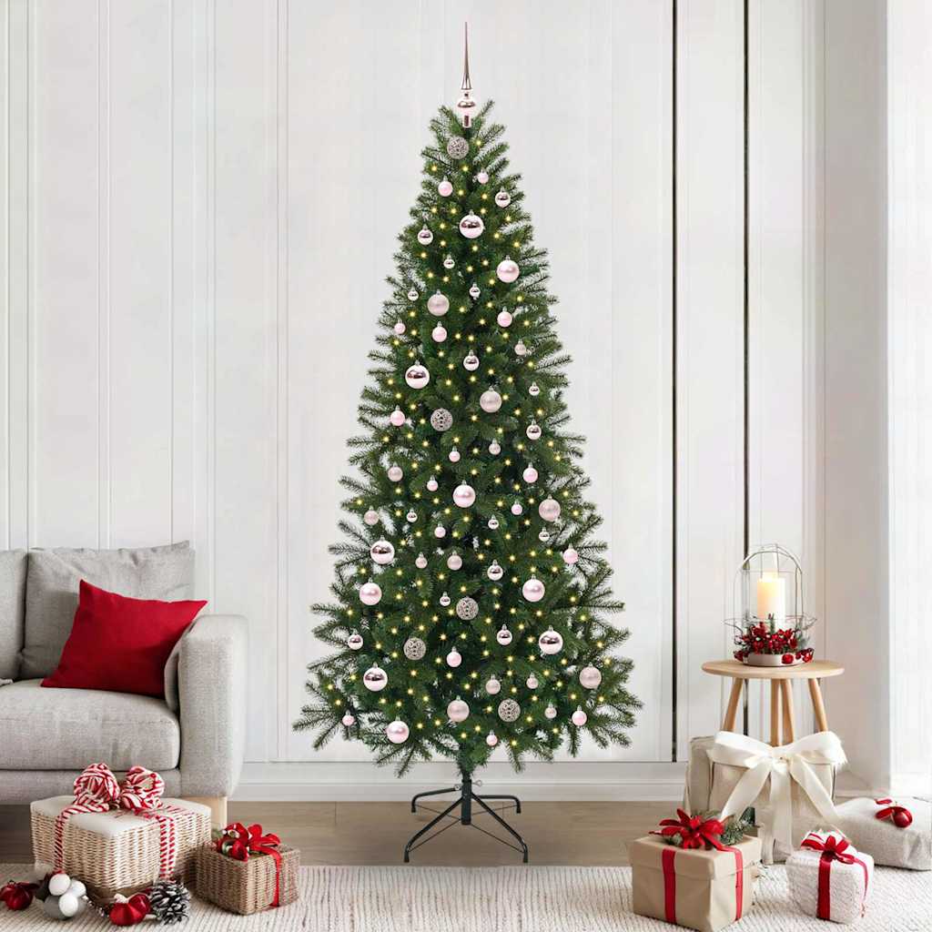 Künstlicher Weihnachtsbaum Grün 210 cm PE und PVC