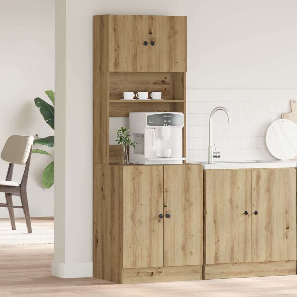 Küchenbuffet Artisan-Eiche 60 x 50 x 180 cm