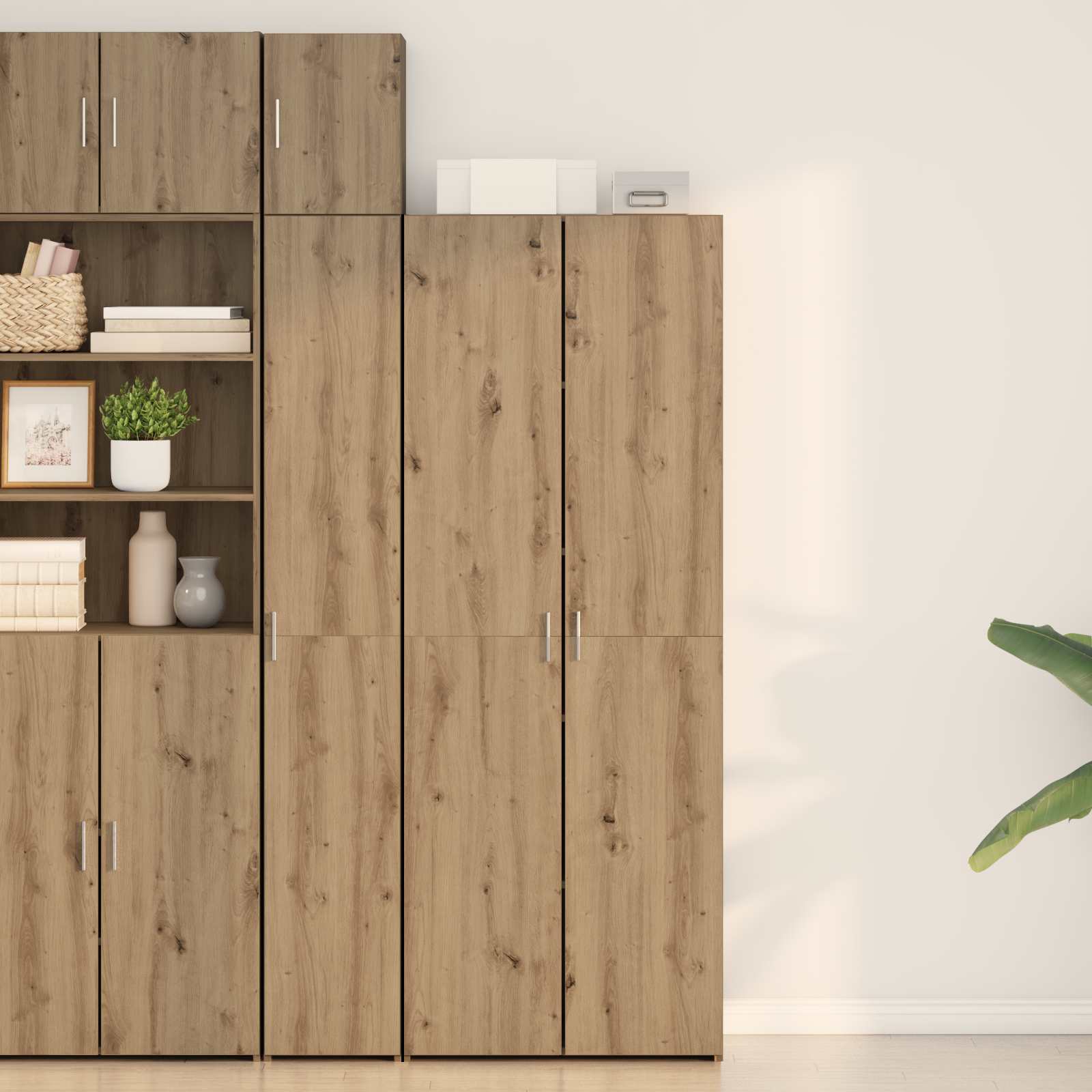 Highboard Artisan-Eiche 70 x 42,5 x 185 cm