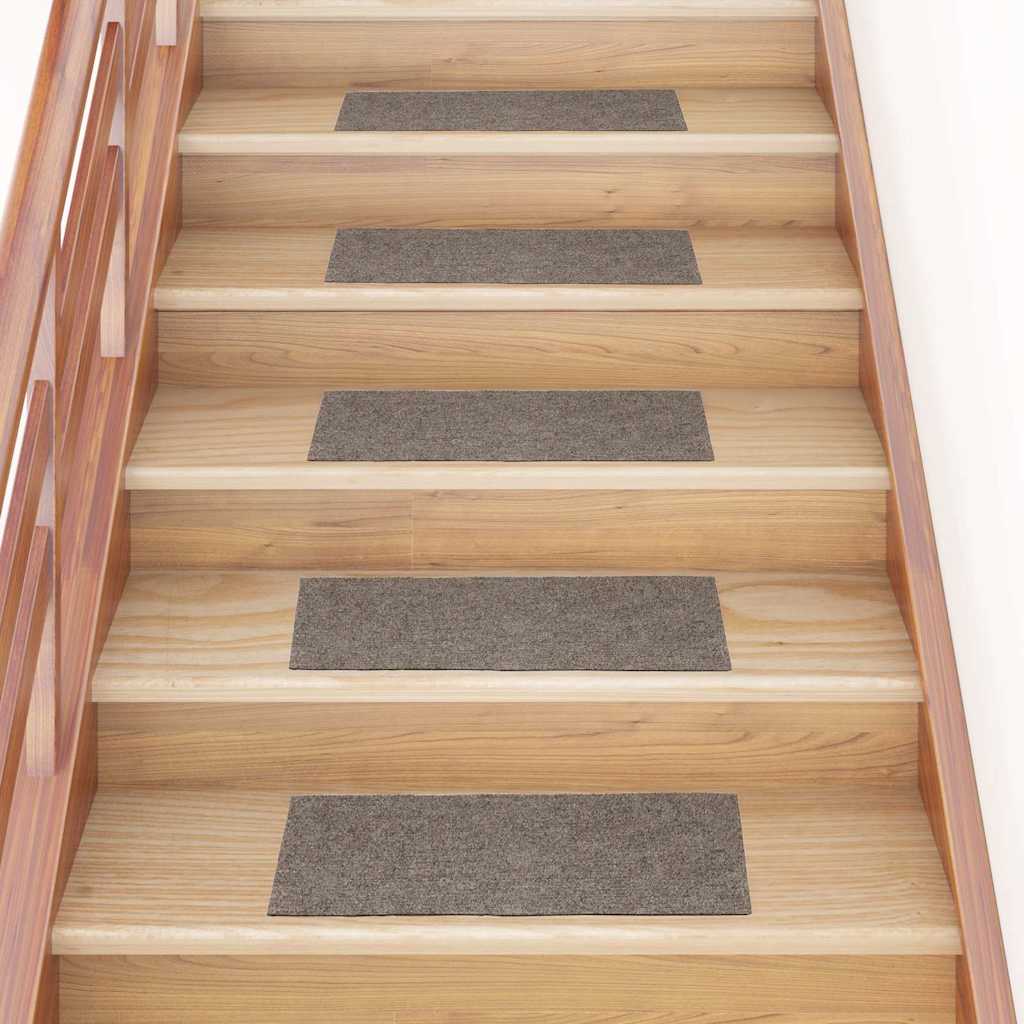 Stufenmatten Selbstklebend 30 Stk. 60x25 cm Beige Rechteckig