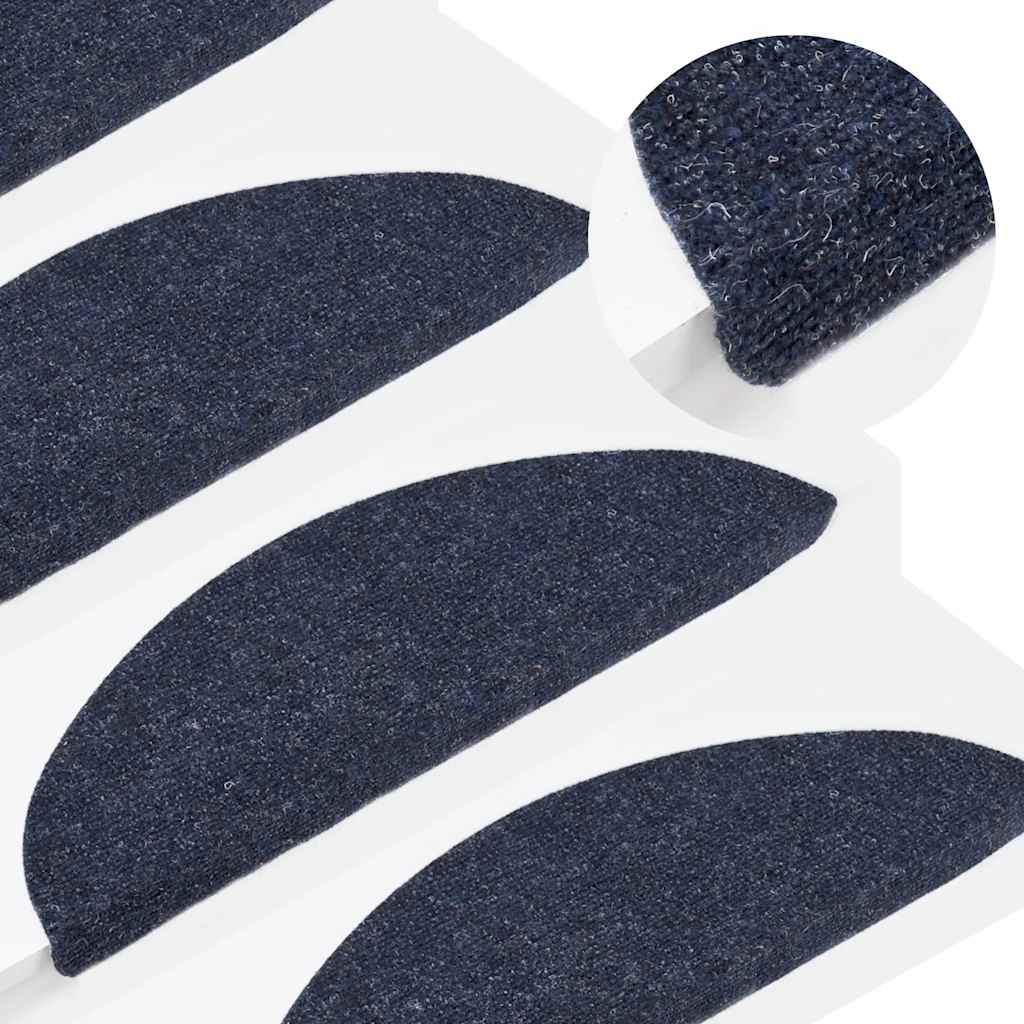 Stufenmatten Selbstklebend 30 Stk. Blau 56x17x3 cm