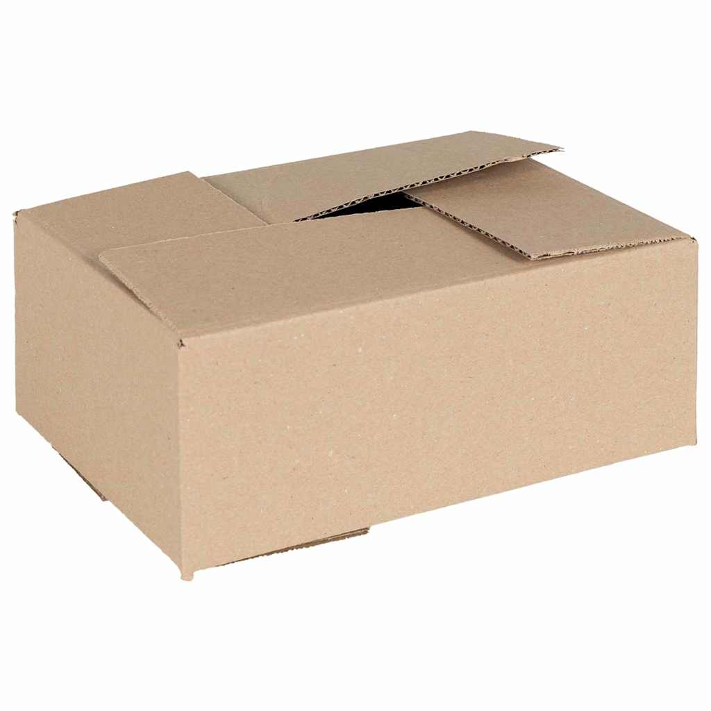 Faltbox mit Speicher 50 Stk. Natur 25 x 17,5 x 10 cm Karton