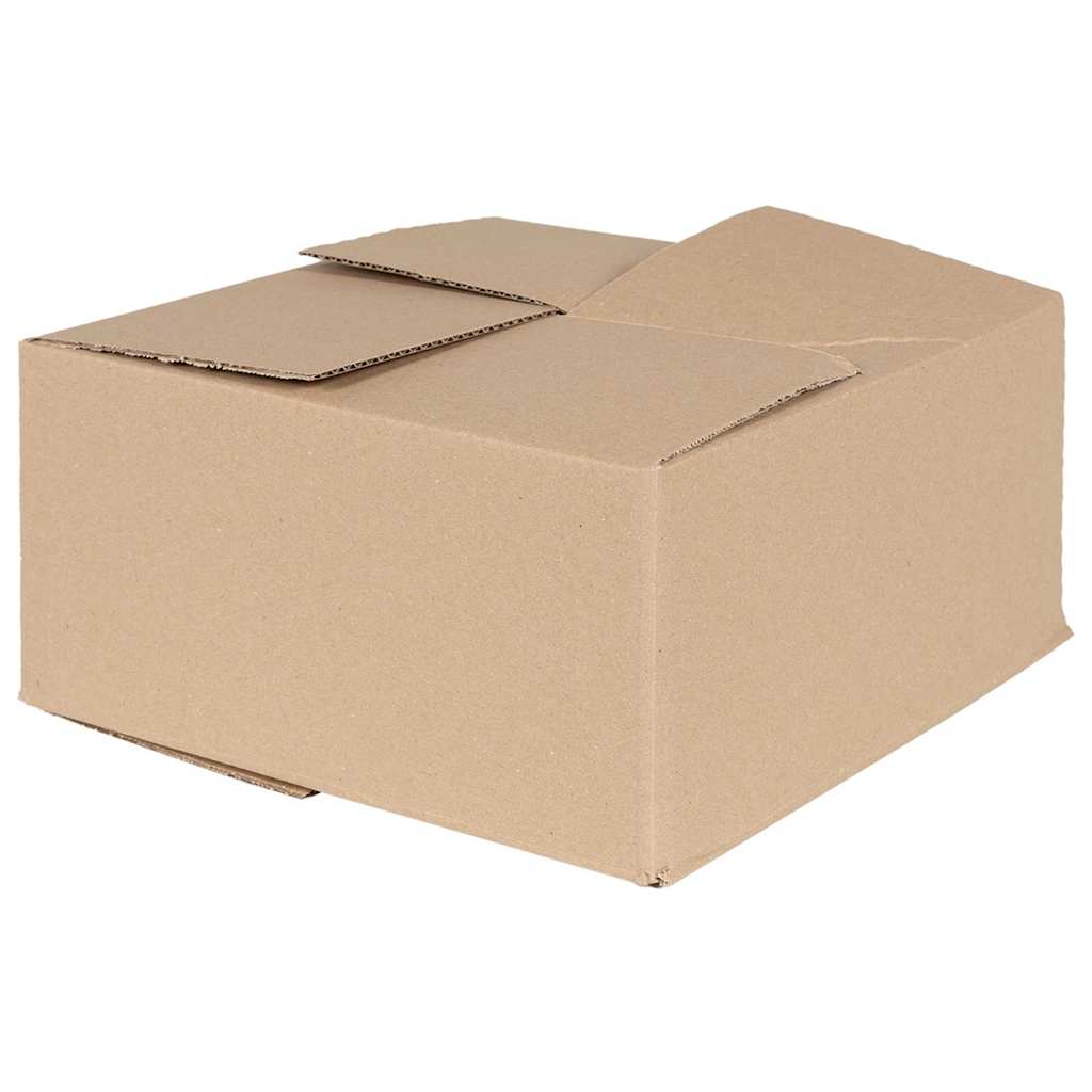 Faltbox mit Speicher 50 Stk. Natur 30 x 30 x 15 cm Karton