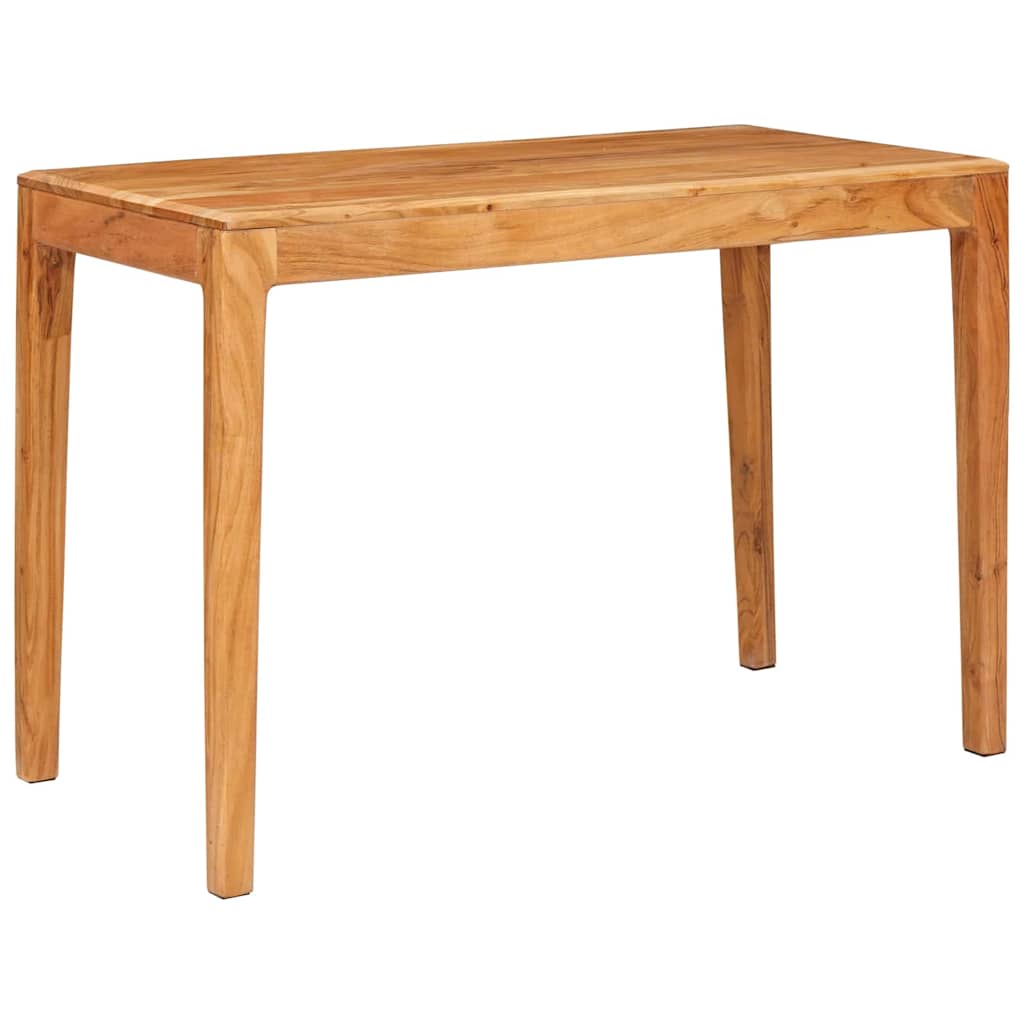 Esstisch 110 x 55 x 76 cm Massivholz Akazie Braun Rechteckig